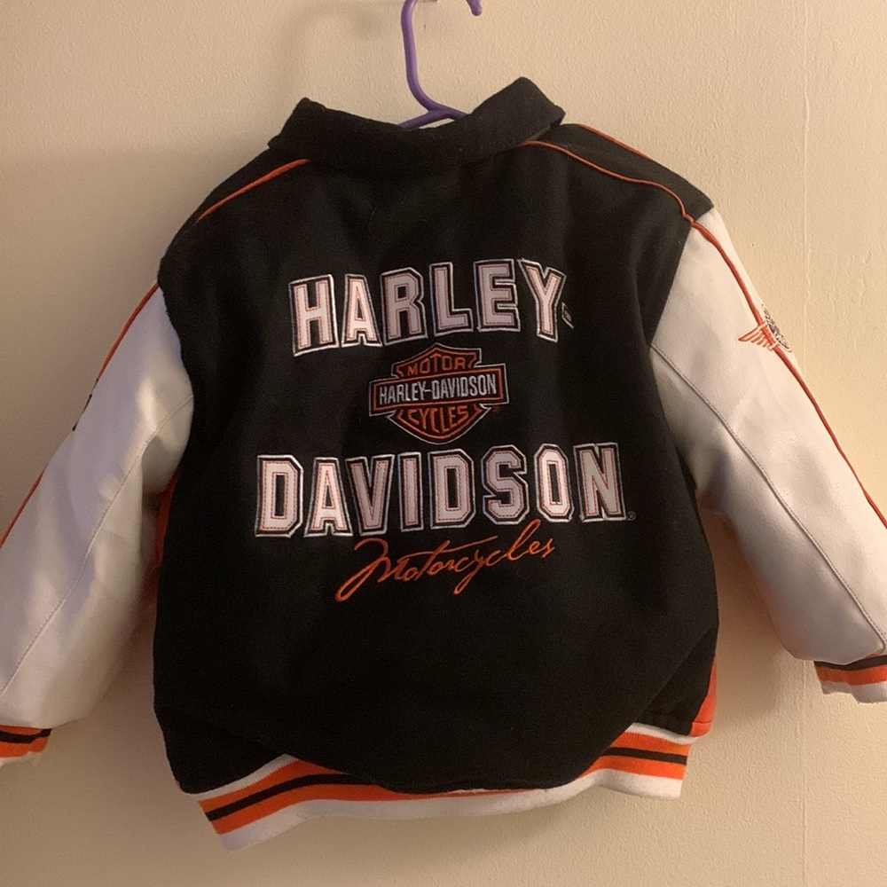 Toddlers Harley Davidson Reversible Jacket